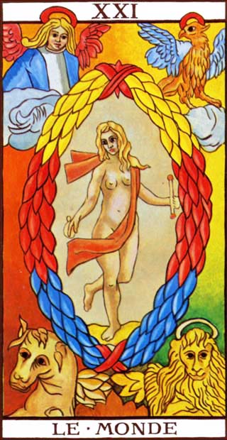 Le tarot de Marseille : significations et interprétations de la carte du Monde.